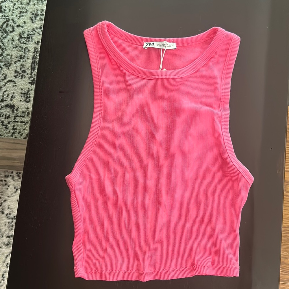 Zara Pink Tank Top